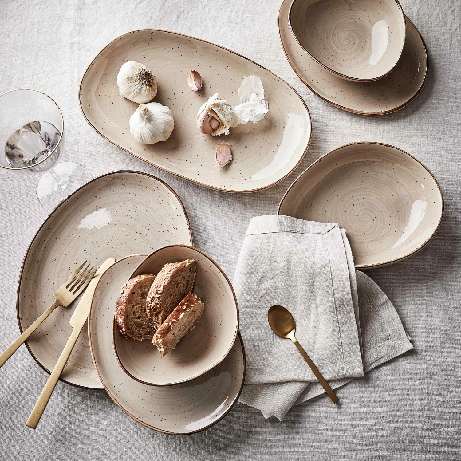 4x Schale 390ml FINCA In Beige 8 4x Schale 390ml FINCA In Beige – Bild 8