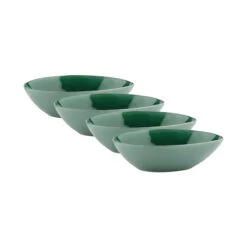 4x Schale 600ml DE LA ROYA In Dunkelgrün