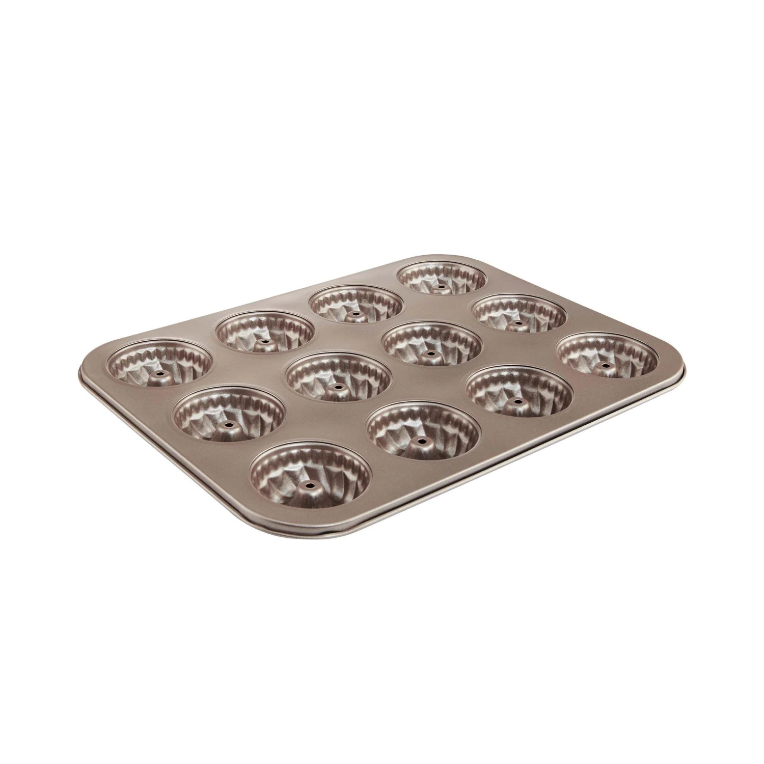 Backform Gugelhupf 12er SWEET BAKERY In Silber 1 Backform Gugelhupf 12er SWEET BAKERY In Silber