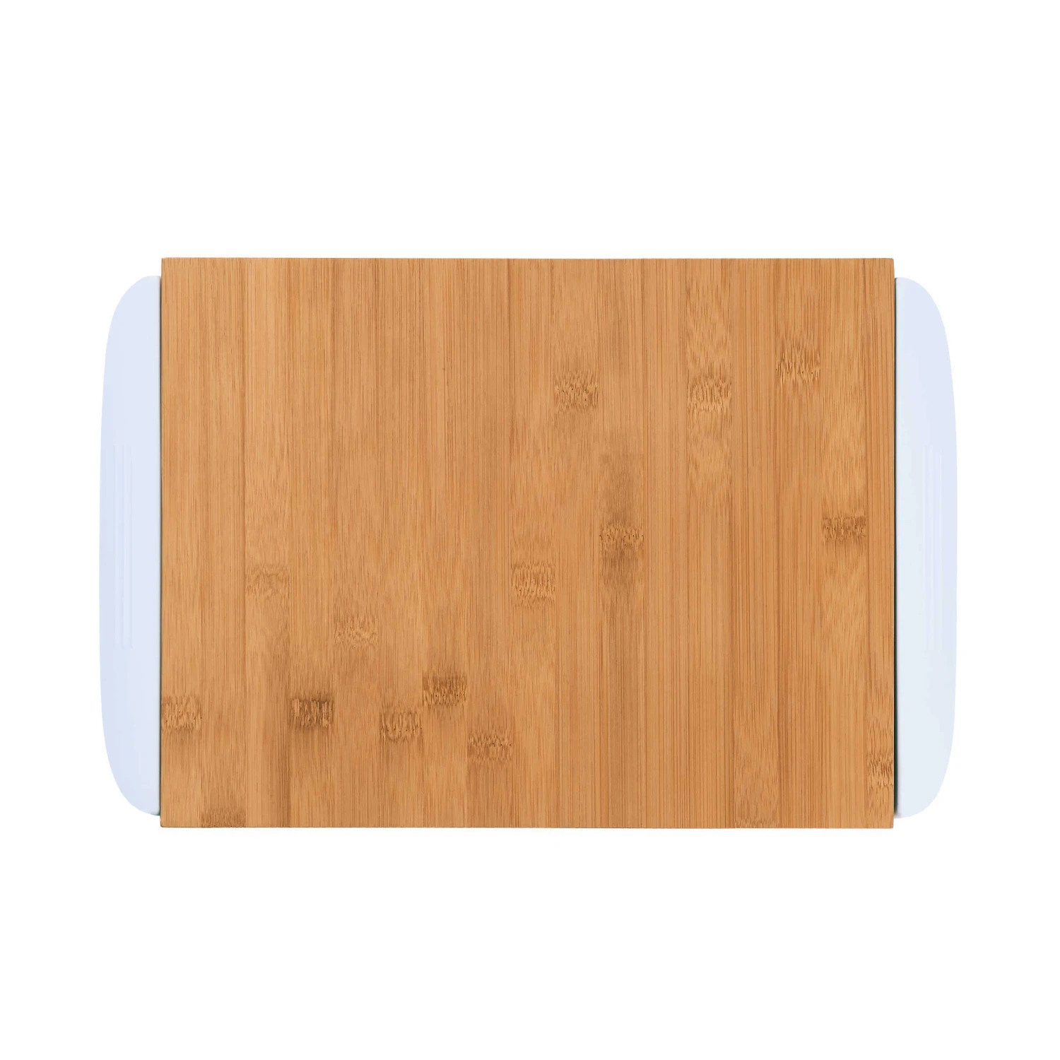 Bambusbrett Mit 2 Auffangschalen L 32 X B 25cm BAMBOO In Weiß 1 Bambusbrett Mit 2 Auffangschalen L 32 X B 25cm BAMBOO In Weiß