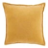 Dekokissen COTTON VELVET In Gelb