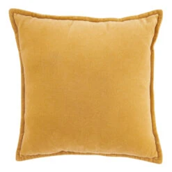 Dekokissen COTTON VELVET In Gelb