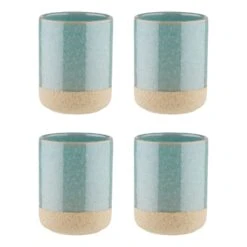 Duftkerze SCENTS OF HOME 4er-Set In Türkis