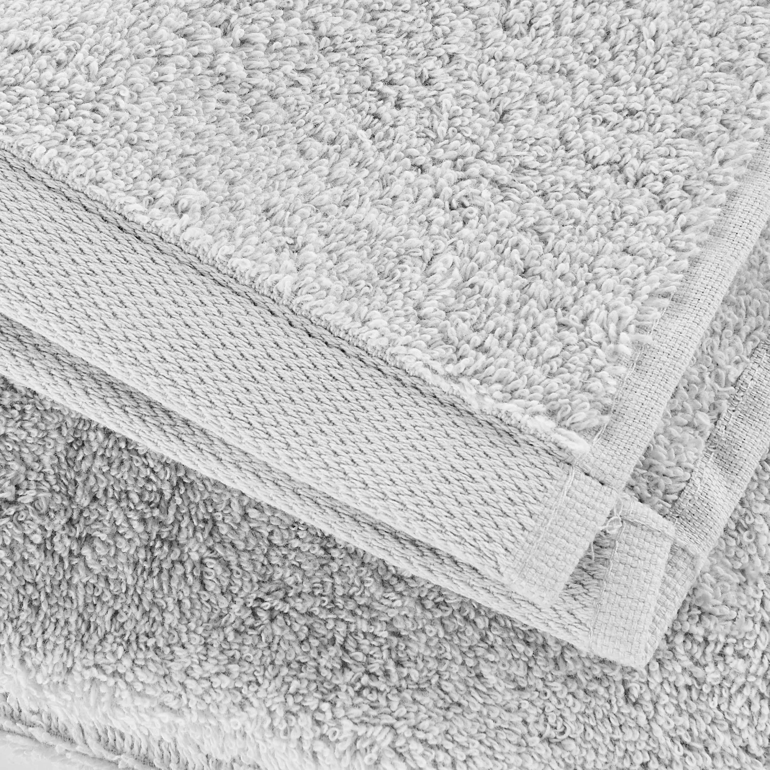 Duschhandtuch 70x140 Cm FABULOUS In Hellgrau 3 Duschhandtuch 70x140 Cm FABULOUS In Hellgrau – Bild 3