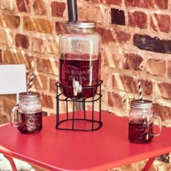 Getränkespender 2-teilig REFRESH In Transparent -Butlers butlers getrankespender 2 teilig refresh in transparent 5