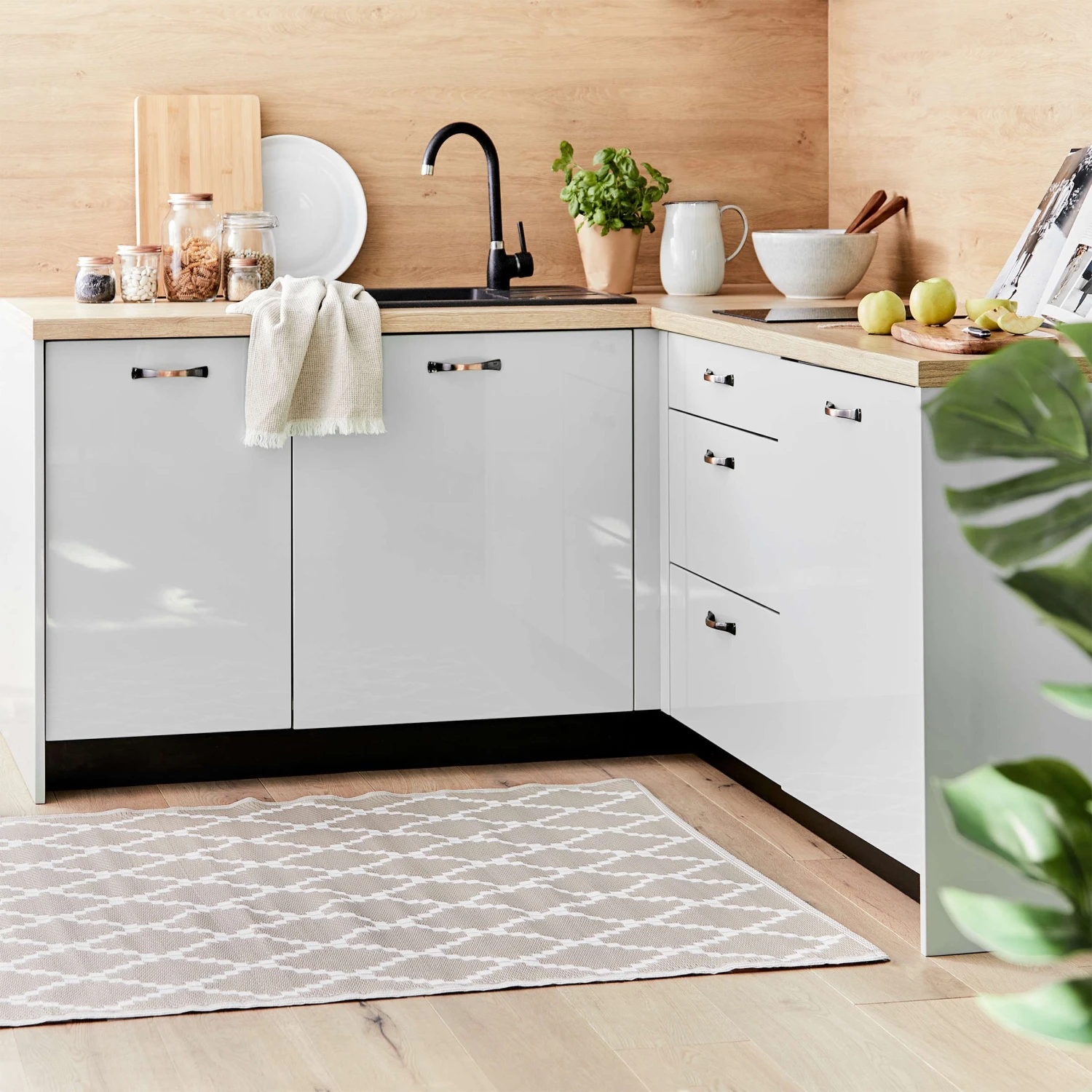 In- & Outdoor-Teppich Rauten L 150 X B 90cm COLOUR CLASH In Natur 7 In- & Outdoor-Teppich Rauten L 150 X B 90cm COLOUR CLASH In Natur – Bild 7