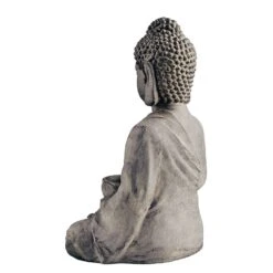 Kerzenhalter BUDDHA In Grau -Butlers butlers kerzenhalter buddha in grau 5