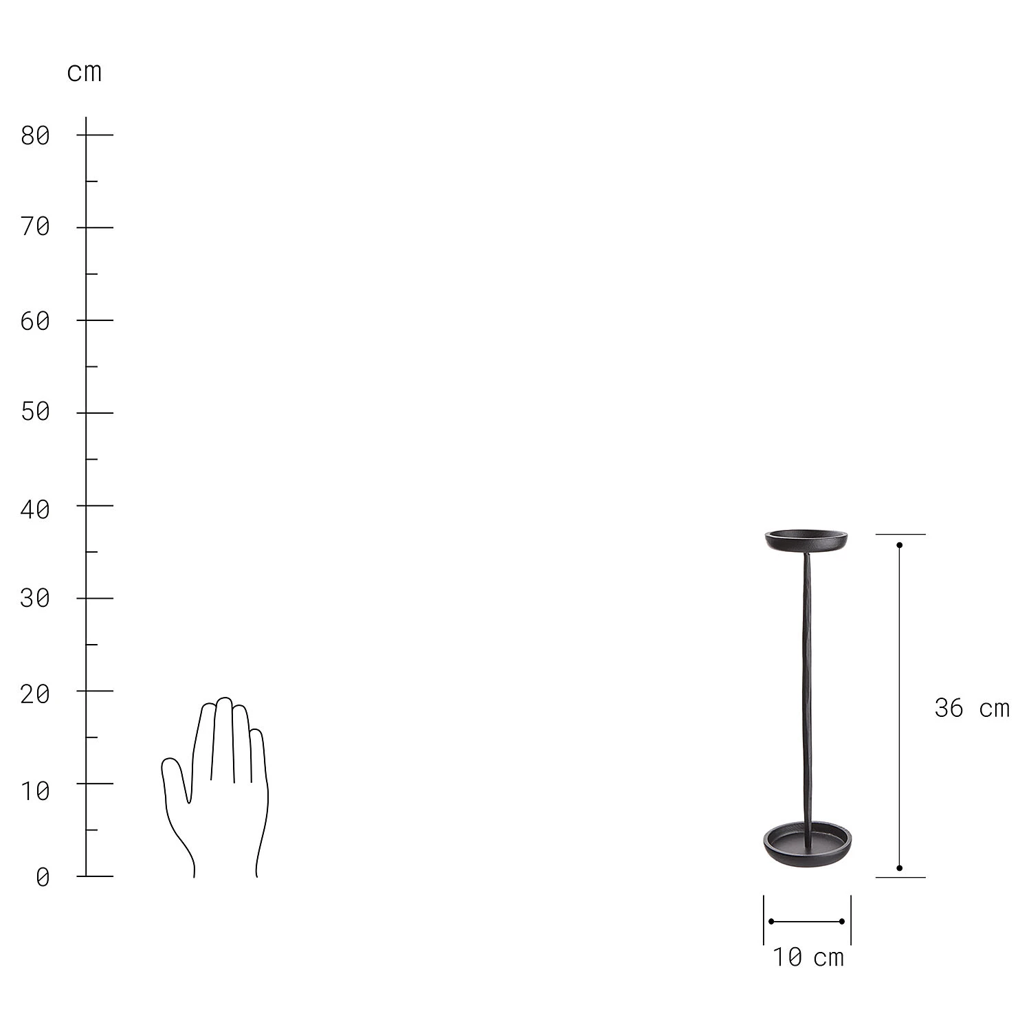 Kerzenhalter FAROL In Schwarz 7 Kerzenhalter FAROL In Schwarz – Bild 7