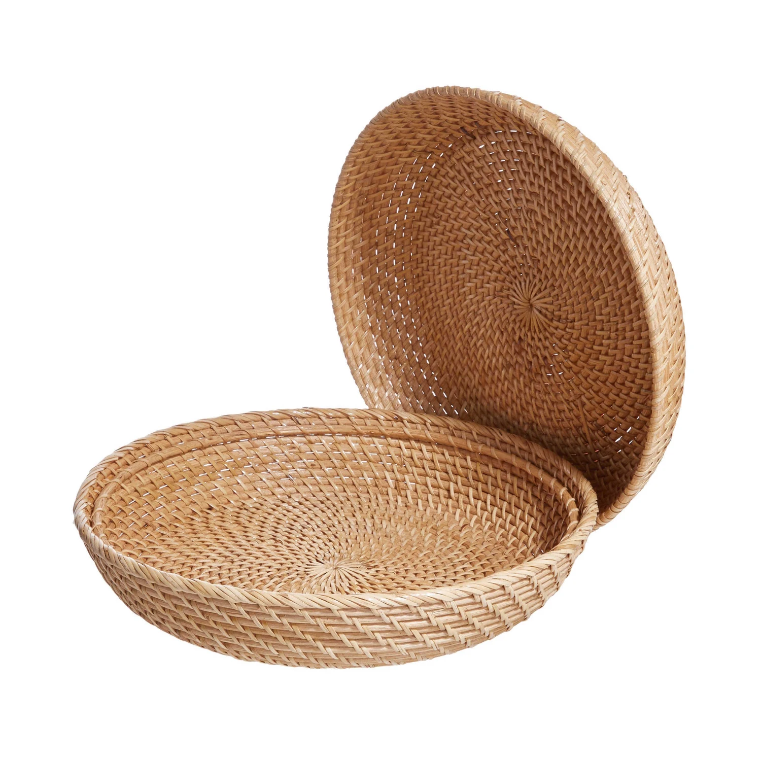 Korbschale Rattan Ø33cm RONDA In Natur 3 Korbschale Rattan Ø33cm RONDA In Natur – Bild 3