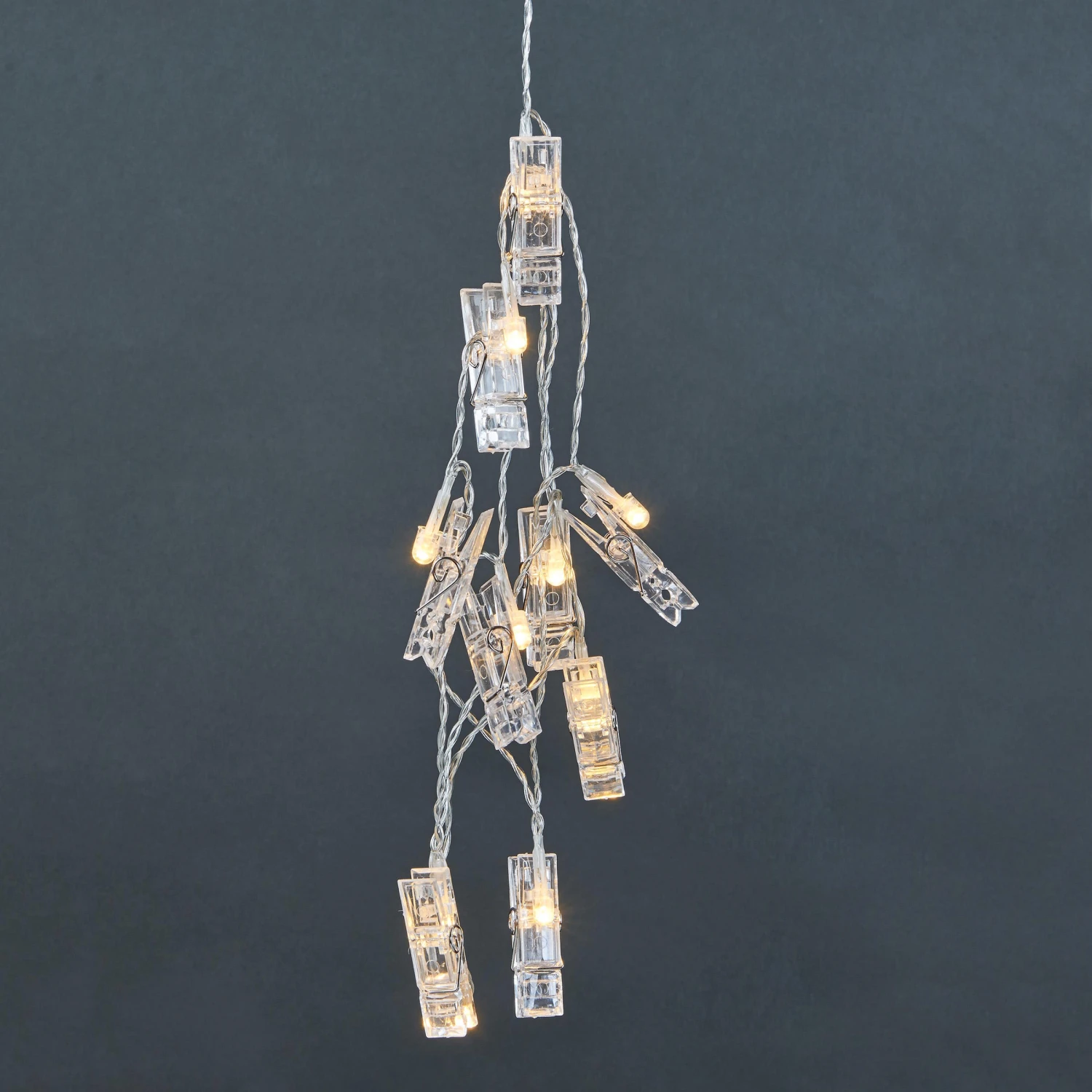 LED-Klammern 10 Lichter Mit USB-Batteriefach CLIP ART In Transparent 6 LED-Klammern 10 Lichter Mit USB-Batteriefach CLIP ART In Transparent – Bild 6