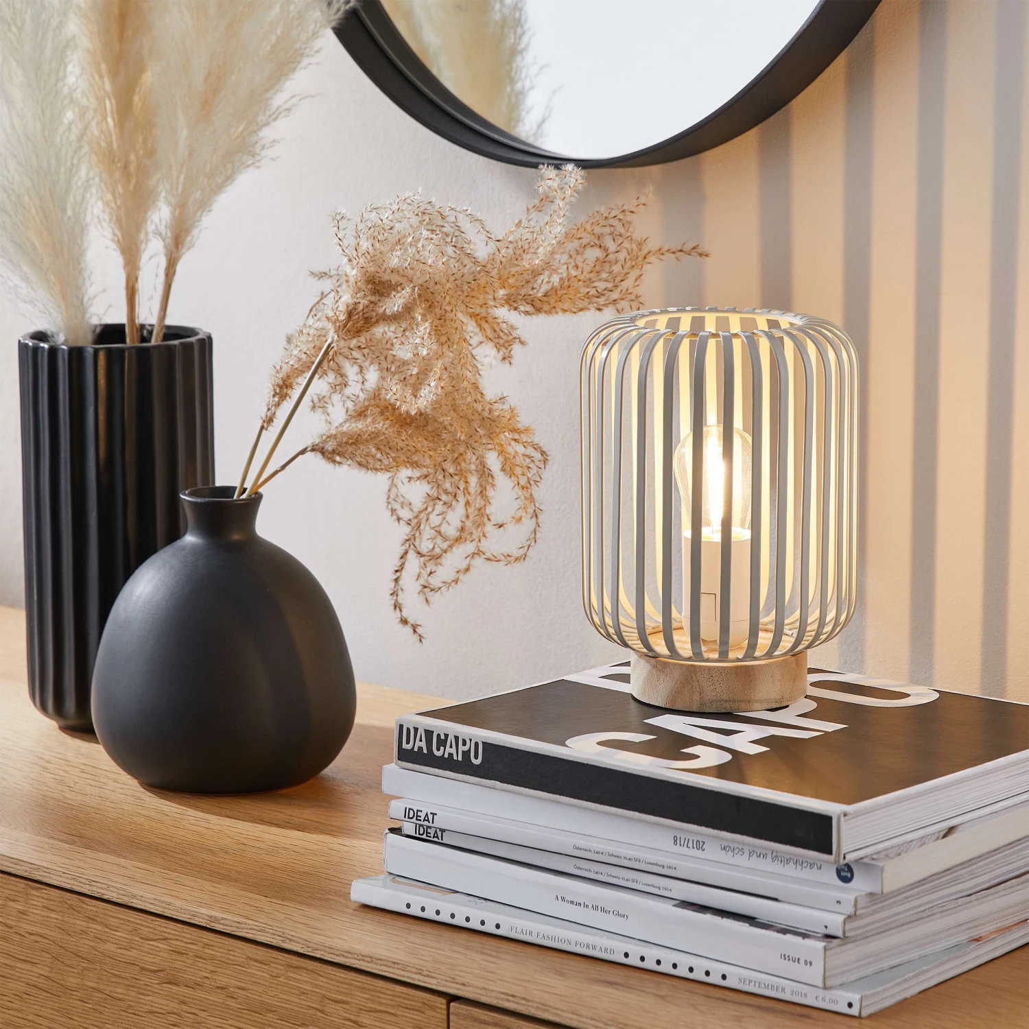 LED Laterne Höhe 19cm NORDICA In Beige 8 LED Laterne Höhe 19cm NORDICA In Beige – Bild 8