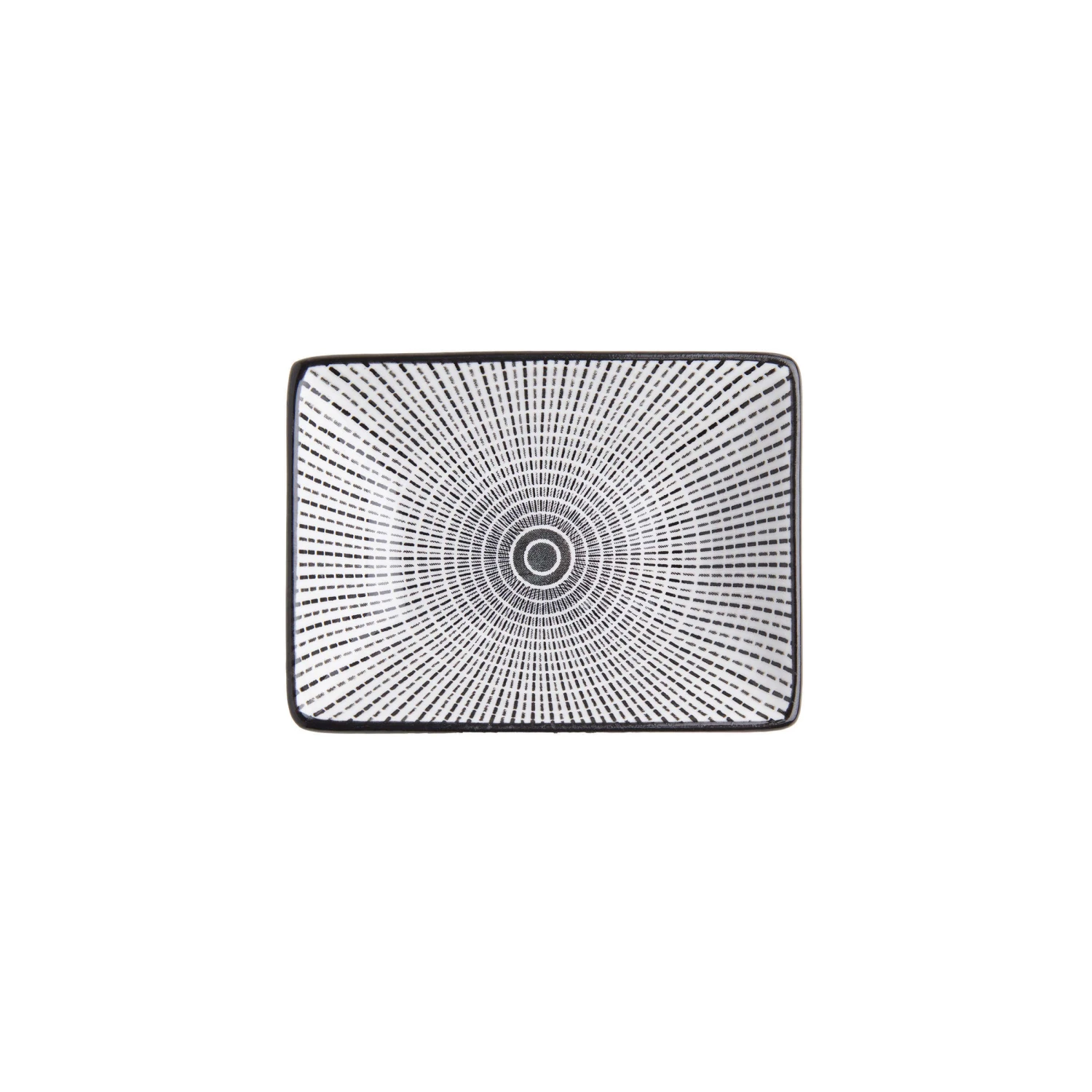 Schale Eckig 50ml DIM SUM In Schwarz-Weiß 3 Schale Eckig 50ml DIM SUM In Schwarz-Weiß – Bild 3