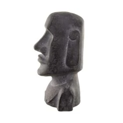 Statue Höhe 46cm MOAI In Grau 8 Statue Höhe 46cm MOAI In Grau -Butlers butlers statue hohe 46cm moai in grau 3