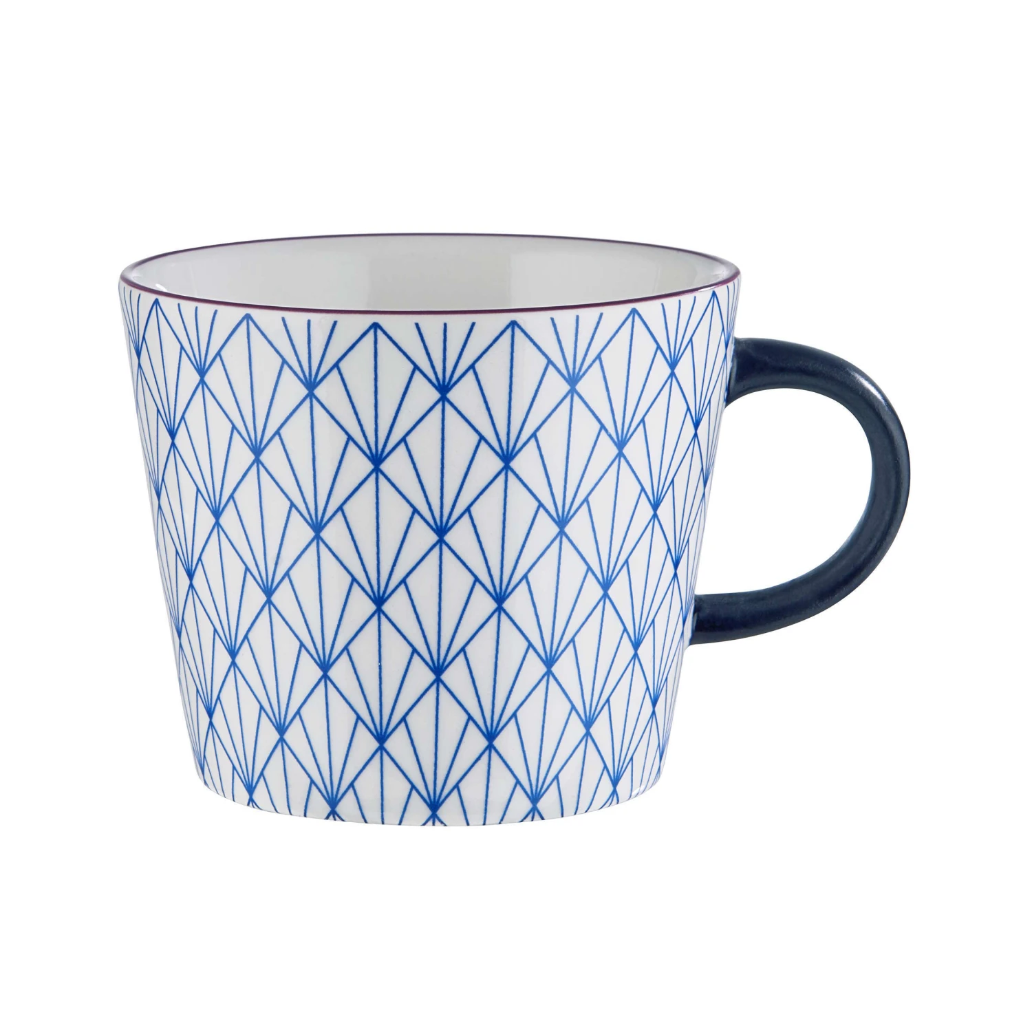 Tasse 350ml ORNAMENTS In Dunkelblau 1 Tasse 350ml ORNAMENTS In Dunkelblau