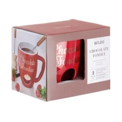 Tasse Mit 2 Gabeln CHOCOLATE FONDUE In Rot 8 Tasse Mit 2 Gabeln CHOCOLATE FONDUE In Rot -Butlers butlers tasse mit 2 gabeln chocolate fondue in rot 2