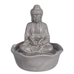Tischbrunnen BALANCE Buddha In Grau -Butlers butlers tischbrunnen balance buddha in grau 3