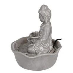 Tischbrunnen BALANCE Buddha In Grau -Butlers butlers tischbrunnen balance buddha in grau 4