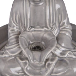 Tischbrunnen BALANCE Buddha In Grau -Butlers butlers tischbrunnen balance buddha in grau 8