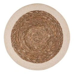 Tischläufer SAUVAGE II In Beige-Weiß