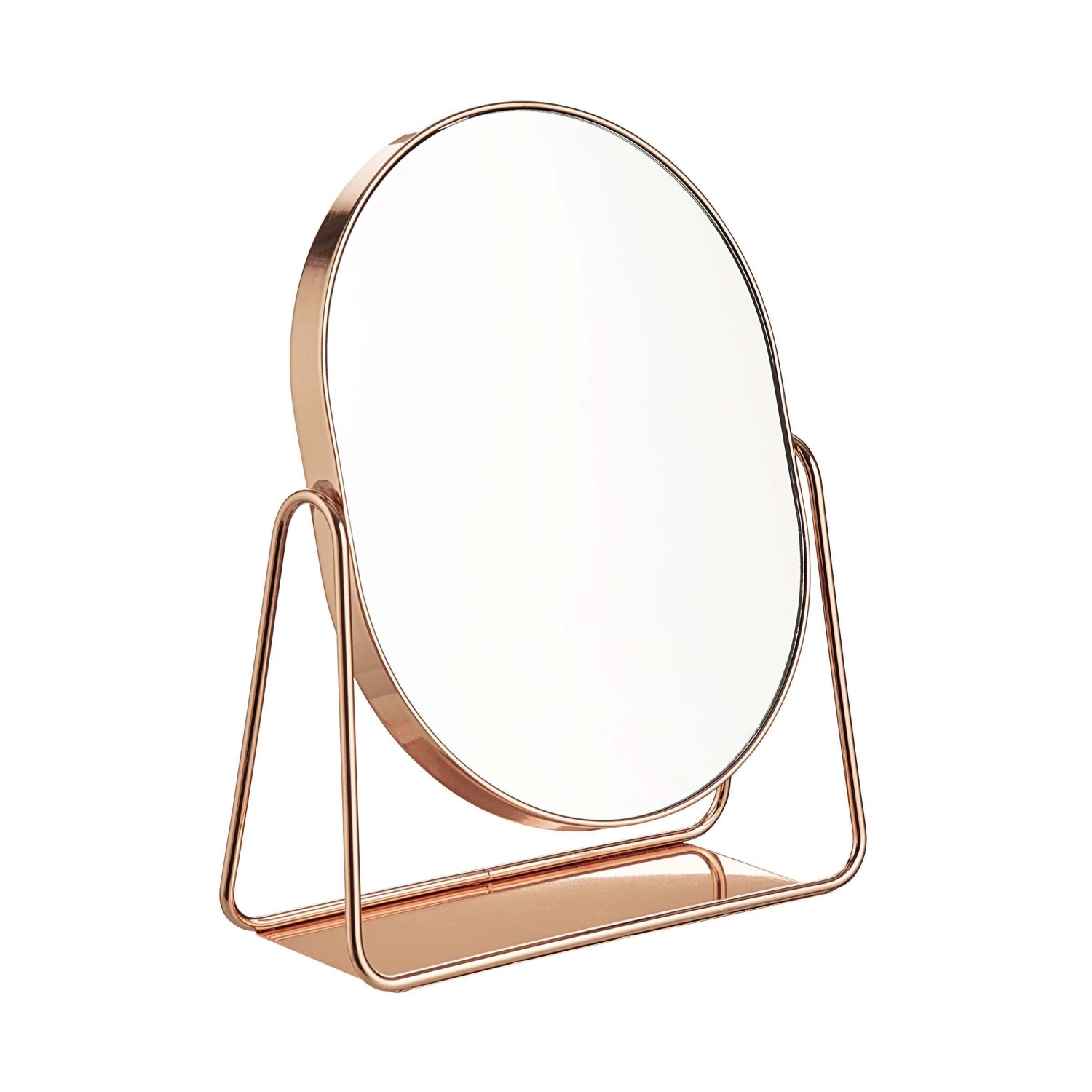 Vergrößerungsspiegel Höhe 22cm GLORIA In Roségold 1 Vergrößerungsspiegel Höhe 22cm GLORIA In Roségold