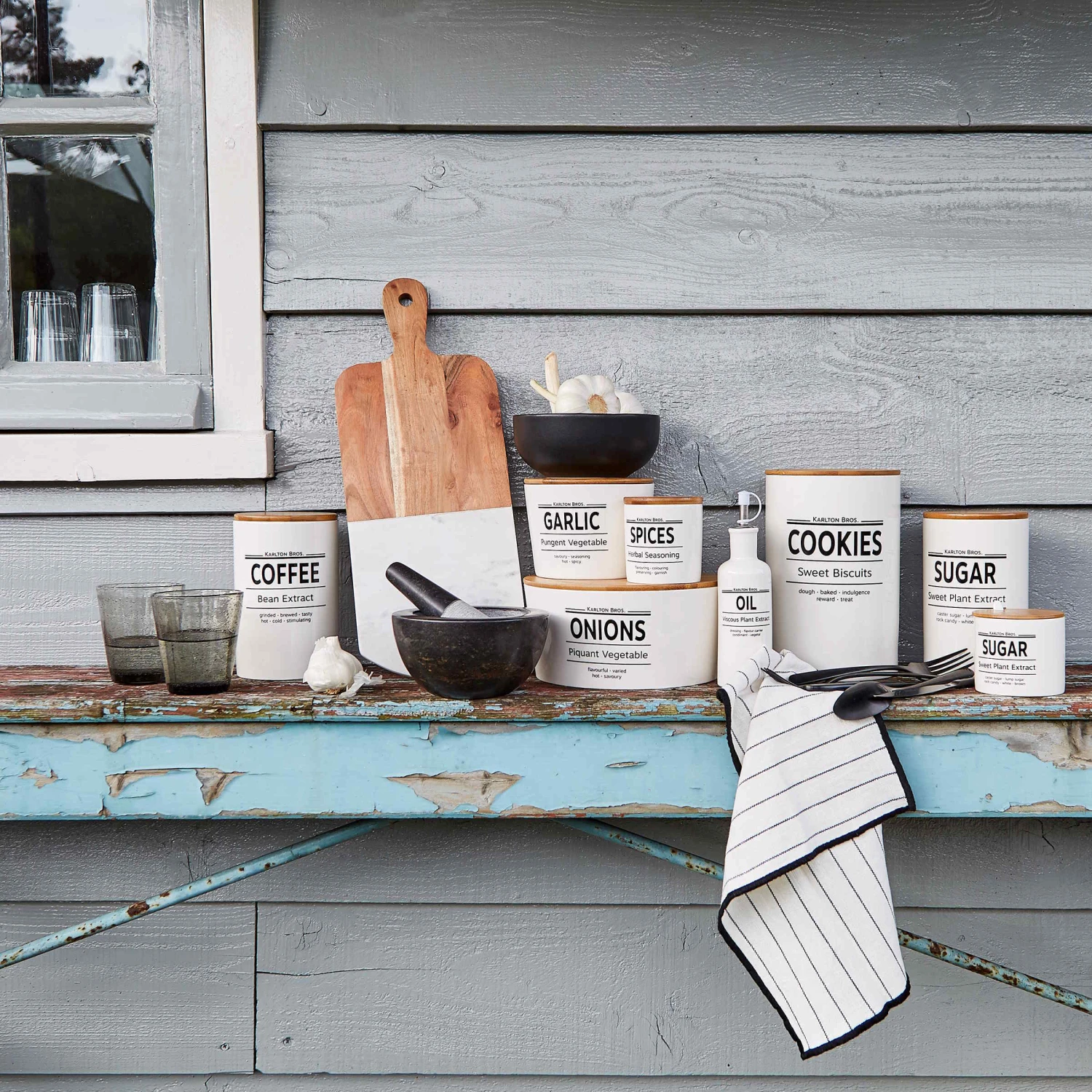 Vorratsdose Spices 250ml KARLTON BROS. In Weiß 2 Vorratsdose Spices 250ml KARLTON BROS. In Weiß – Bild 2