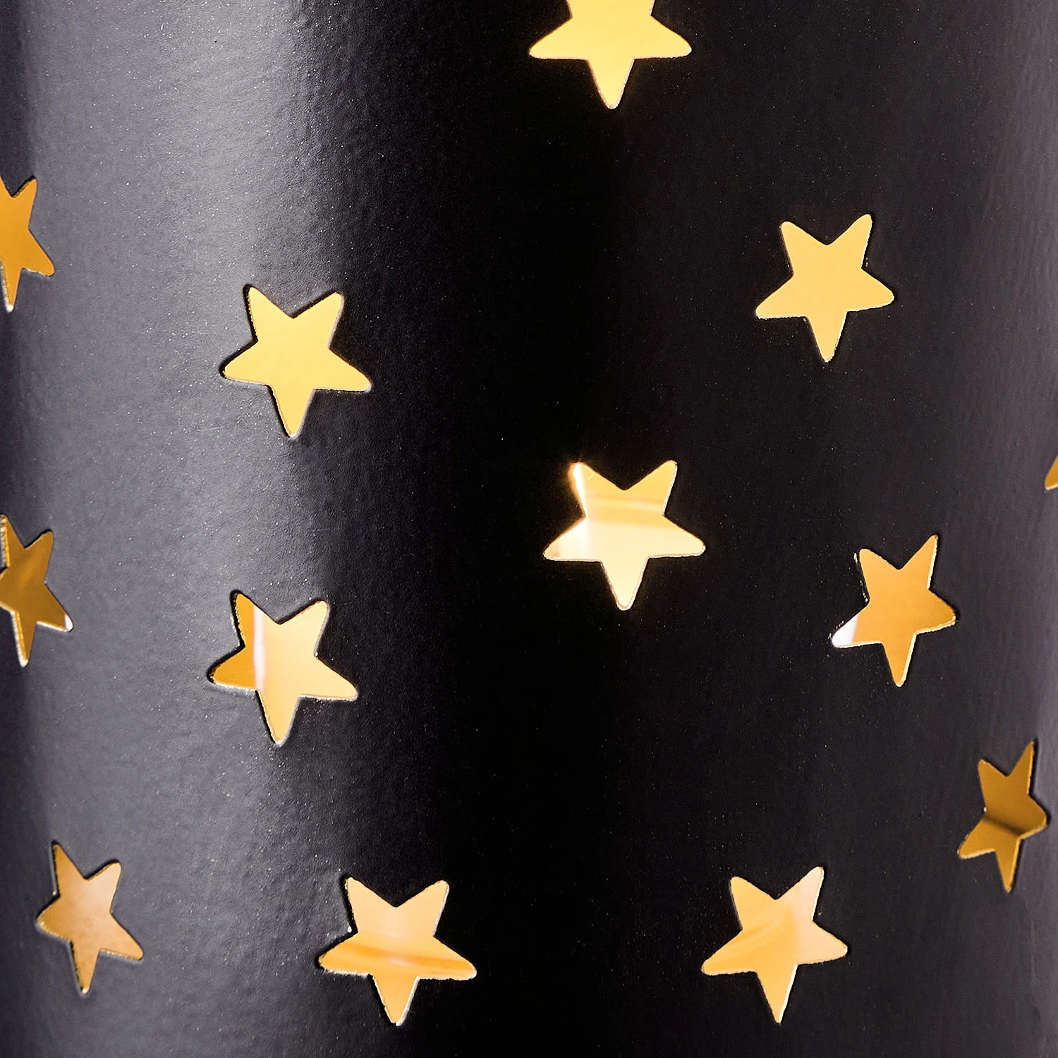 Windlicht LUMINOUS Sterne 4er-Set In Schwarz 4 Windlicht LUMINOUS Sterne 4er-Set In Schwarz – Bild 4