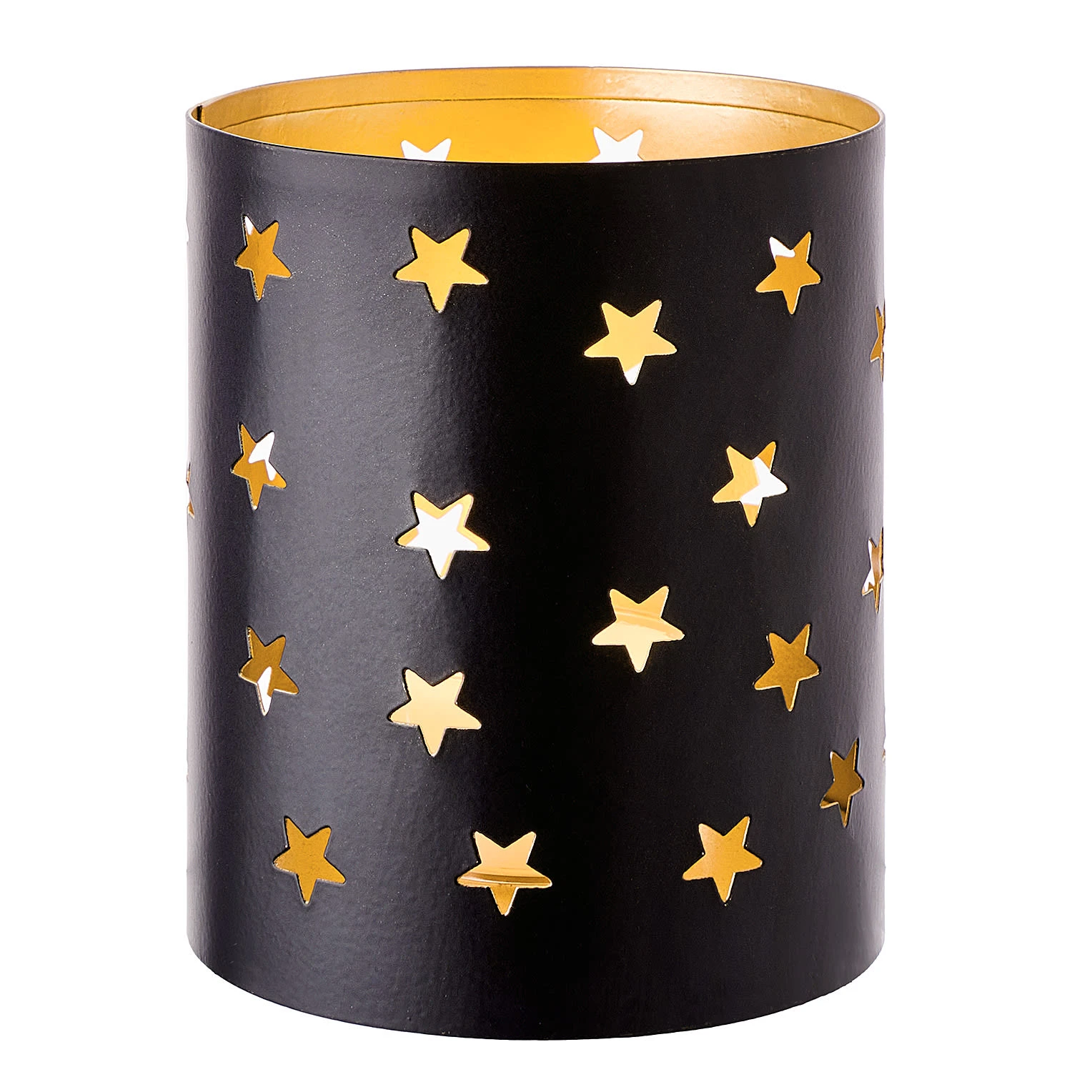 Windlicht LUMINOUS Sterne 4er-Set In Schwarz 1 Windlicht LUMINOUS Sterne 4er-Set In Schwarz