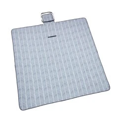 Butlers -Butlers butlers xxl picknickdecke streifen l 200 x b 200cm get together in hellgrau anthrazit 1